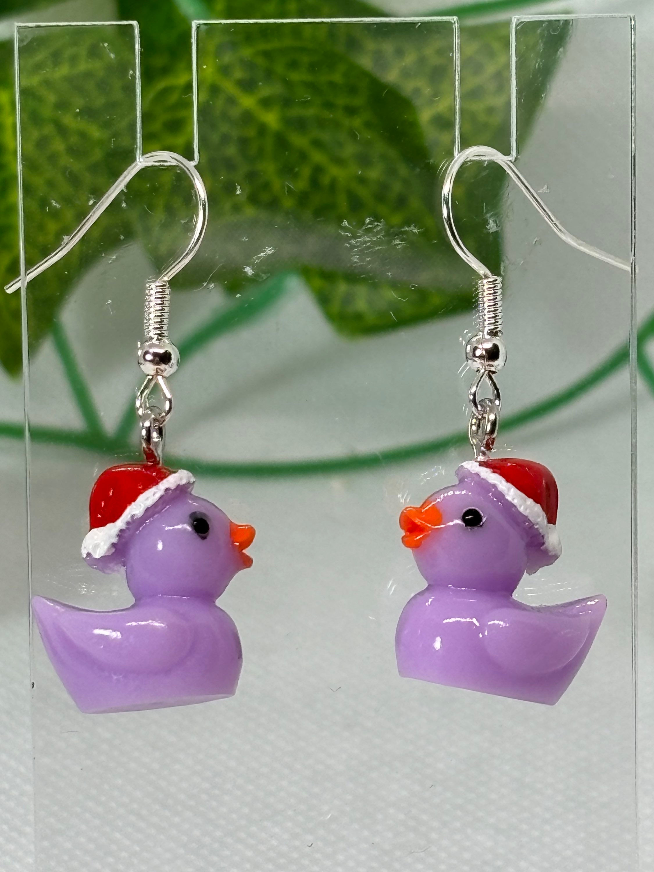 Xmas Duck Purple