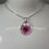 Thumbnail: Flower Pendant - Pink