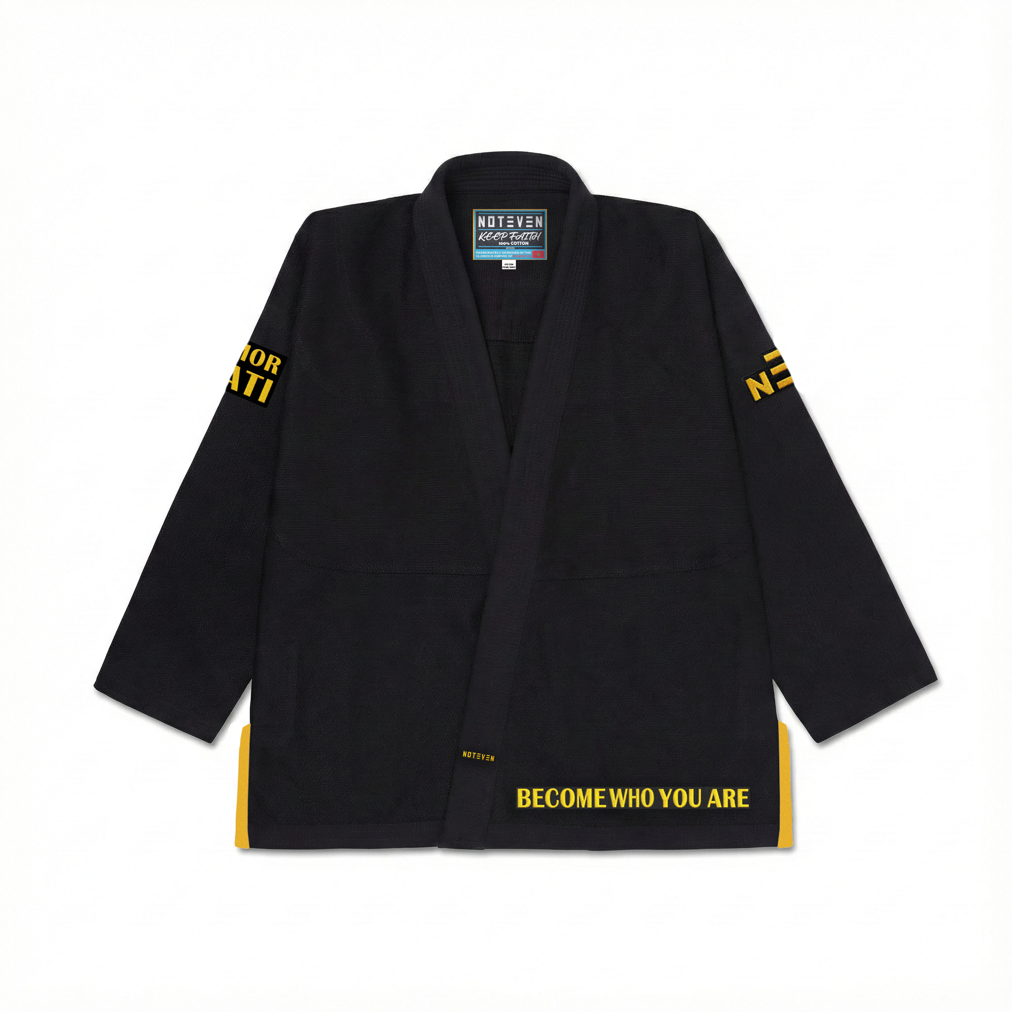 UBERMENSCH Gi Brazilian Jiu Jitsu BLACK BJJ KIMONO