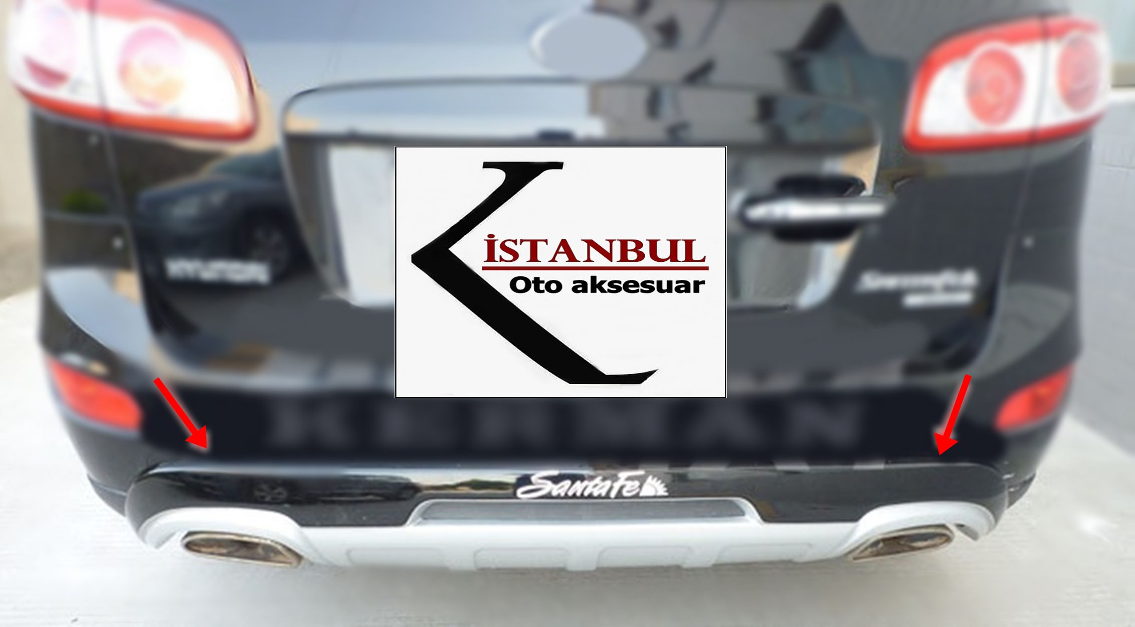 SANTAFE  ARKA TAMPON KORUMASI