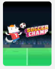 Affiche du jeu « Soccer Champ »