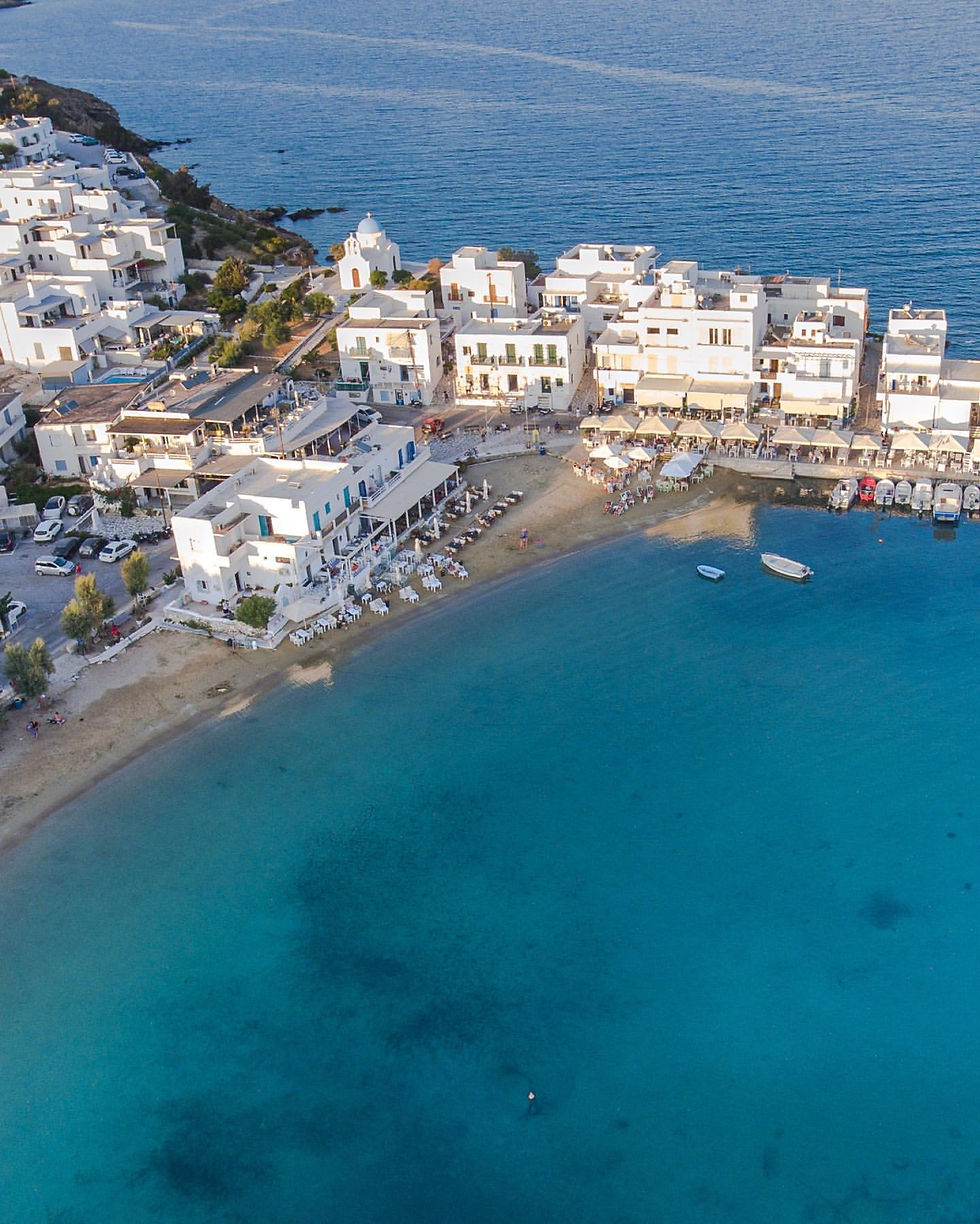 Piso Livadi in Paros island, Greece