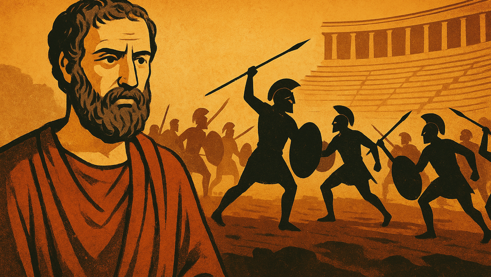 Η Μάχη του Μαραθώνα | Οι Μαραθωνομάχοι δικάζουν και δικάζονται στον Αριστοφάνη 
