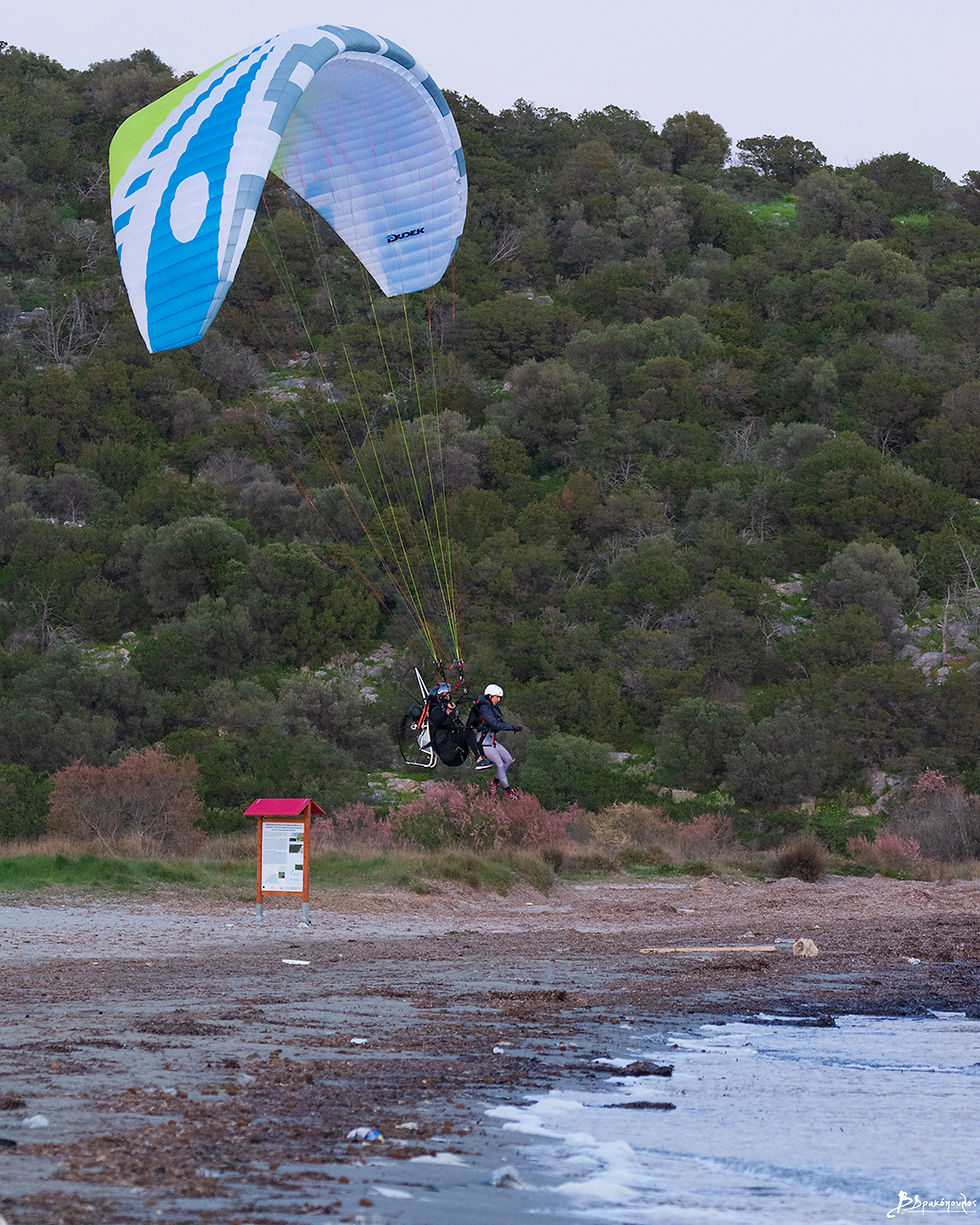 paramotor schinias greece marathon
