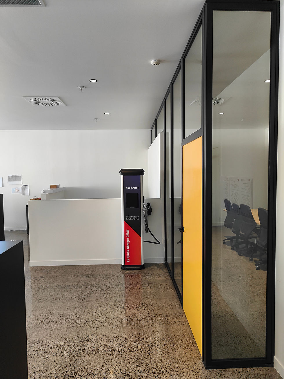 Office Wall with Feature Door 2