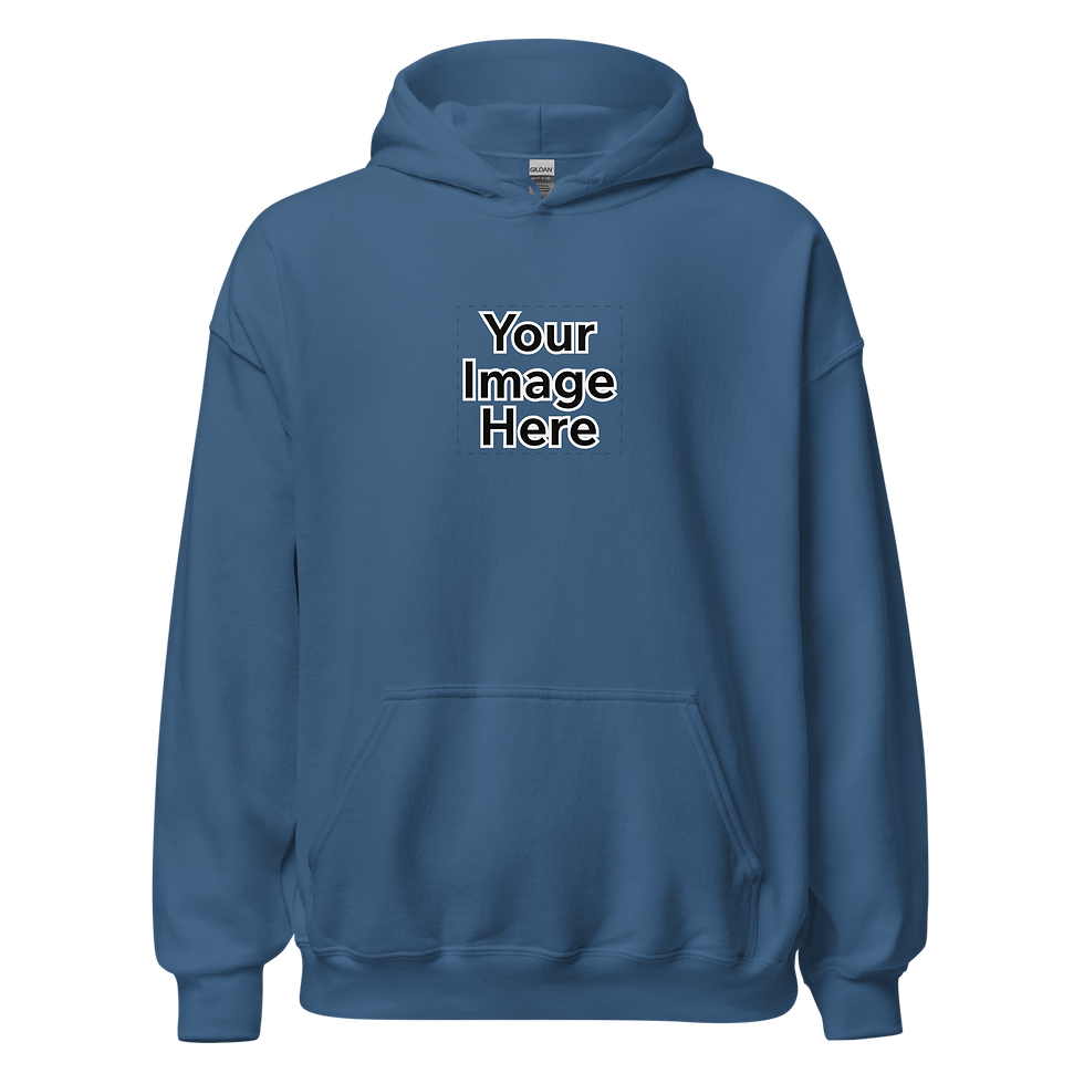 Thumbnail: Accept customization Unisex Heavy Blend Hoodie | Gildan 18500
