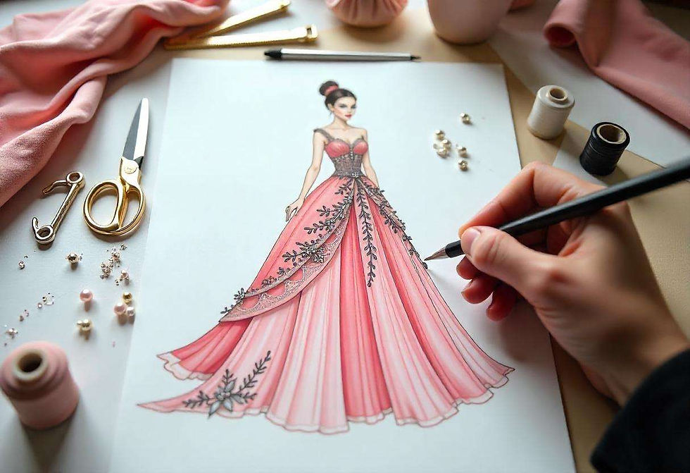 Choosing a career after completing a course in fashion design