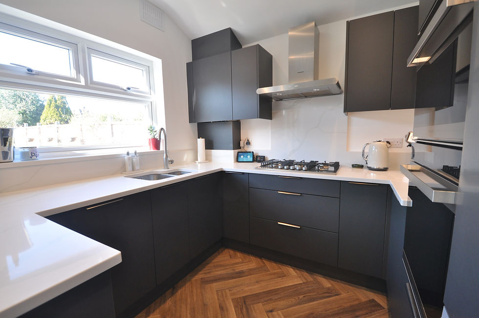 Modern Graphite Kitchen