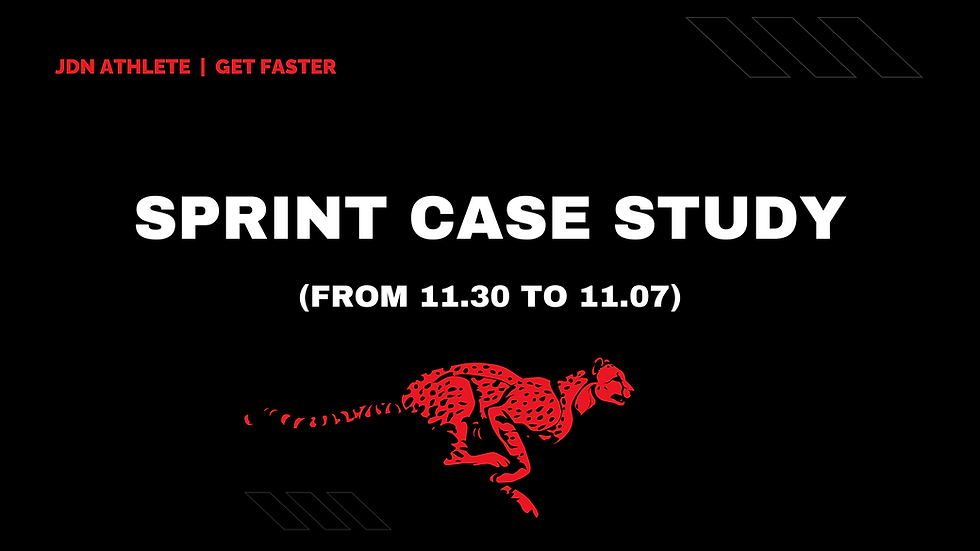 JDN Athlete Sprint Case Study 2024 