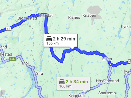 Tag14 - Hinein ins Landesinnere von Norwegen
