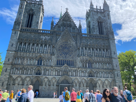 Tag29 - Wir freuen uns auf Trondheim mit den vielen Sehenswürdigkeiten