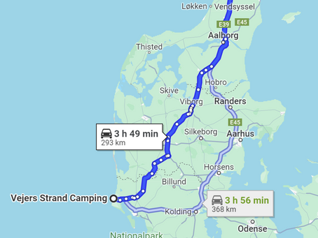 Tag10 - Quer durch Dänemark hoch nach Hirtshals