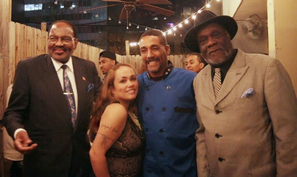 Mr. Al Bell STAX Records, myself, Worldwide the Hip Hop Chef, and Gaylord Hunter