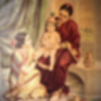 Childhood of Krishna | From the Ravi Varma Studio, 1910