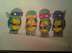 Les 4 Tortues Ninja