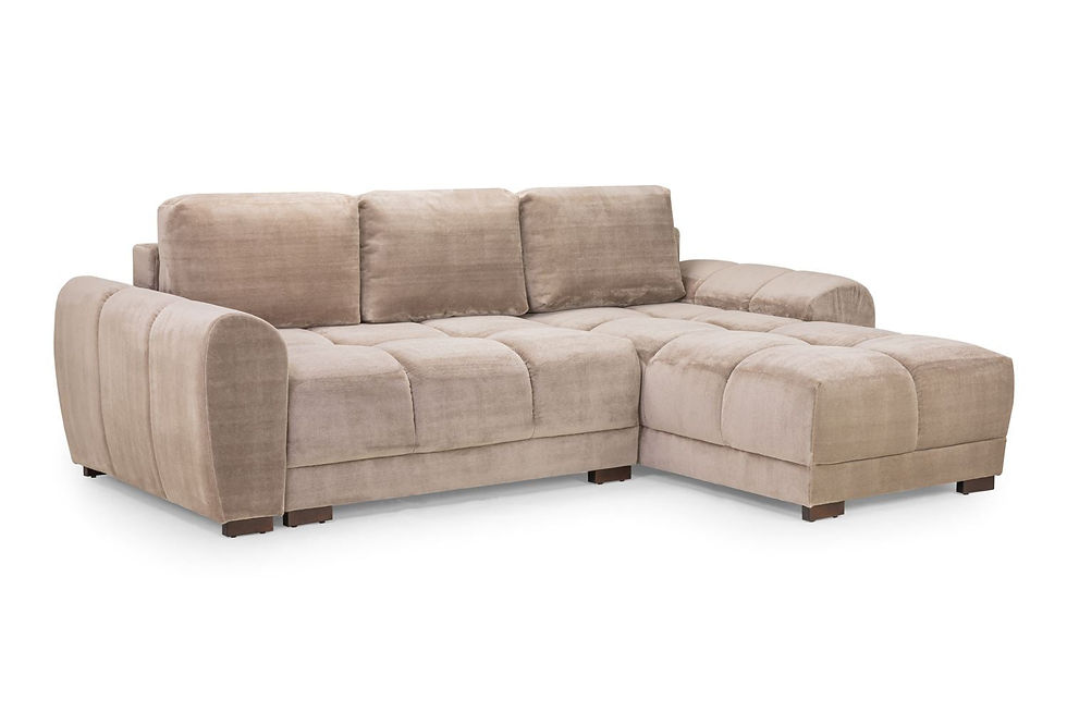 Thumbnail: Azzuro Sofabed Mocha Universal Corner