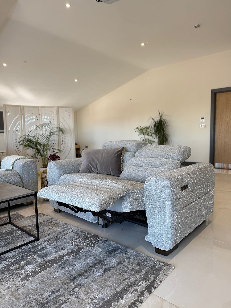 Thumbnail: Tokyo Electric Recliner Grey 2 Seater