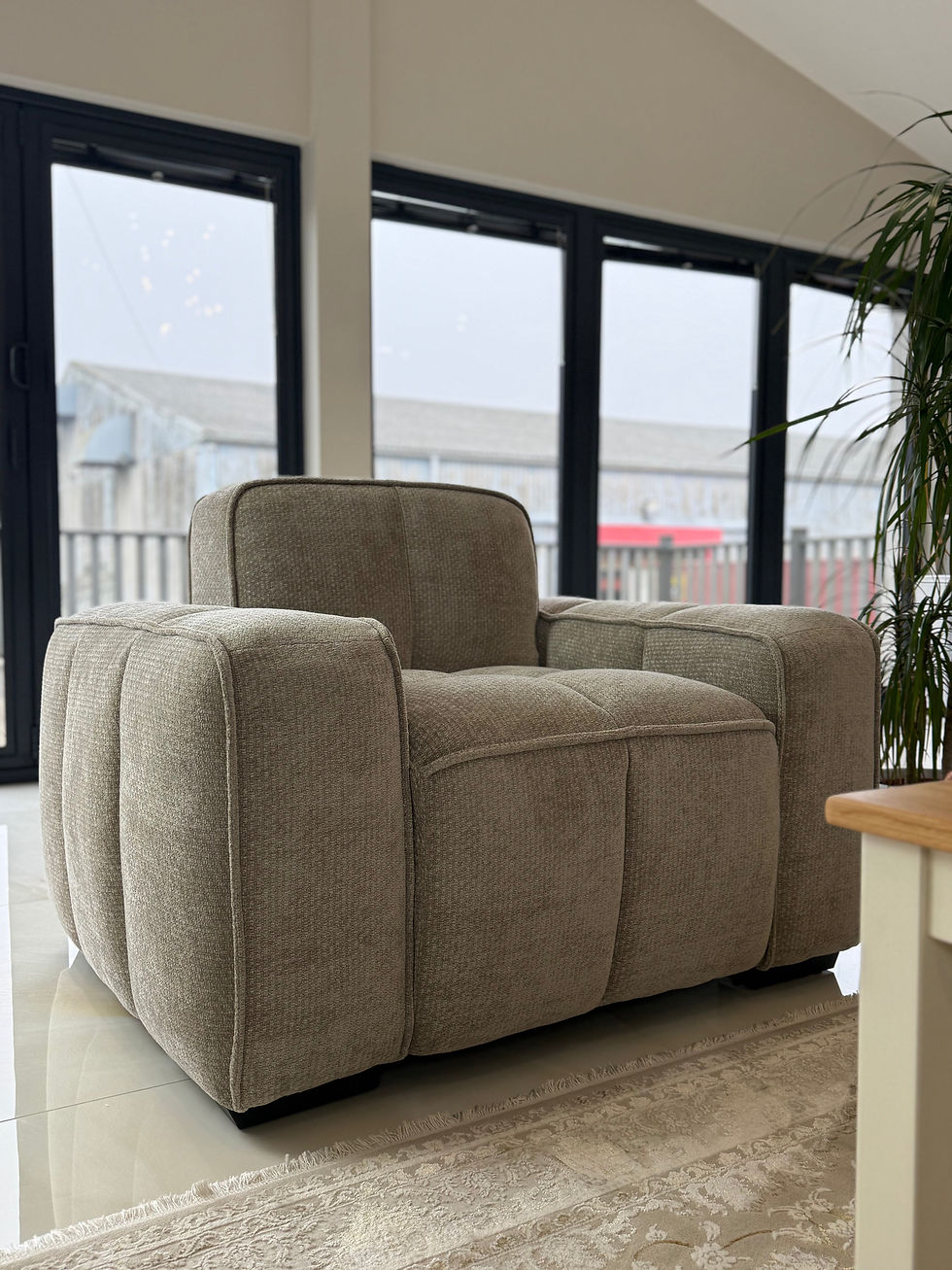 Paris Sofa Beige Armchair
