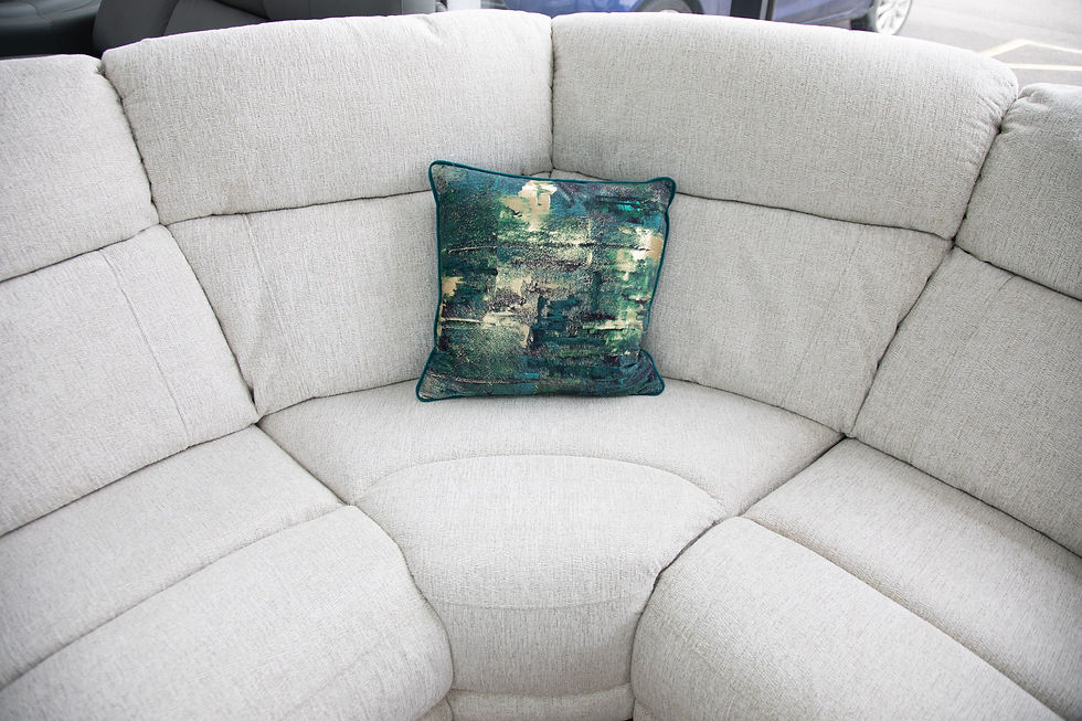 Thumbnail: Owen Electric Recliner Sofa Beige Large Corner