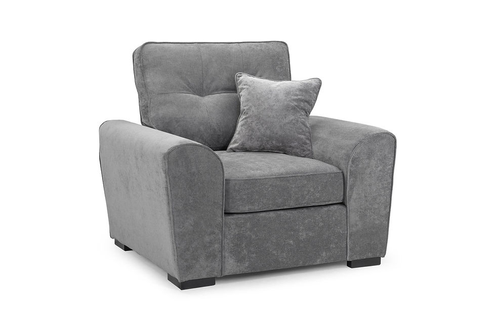 Thumbnail: Maxwell Sofa Grey Armchair