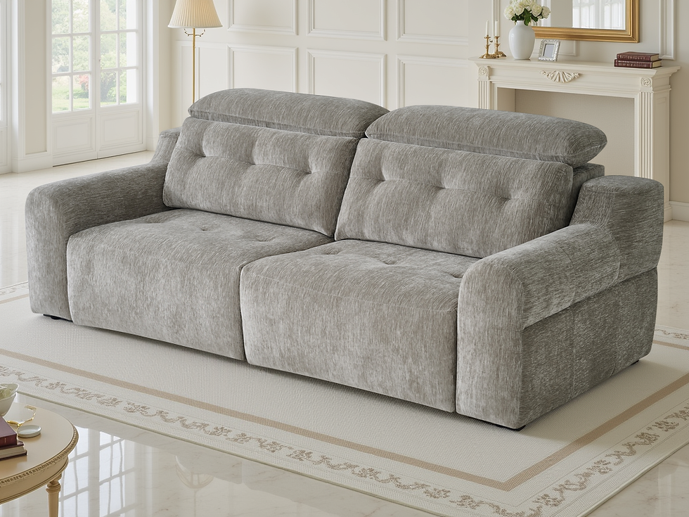 Thumbnail: Harrison Electric Sofa Grey