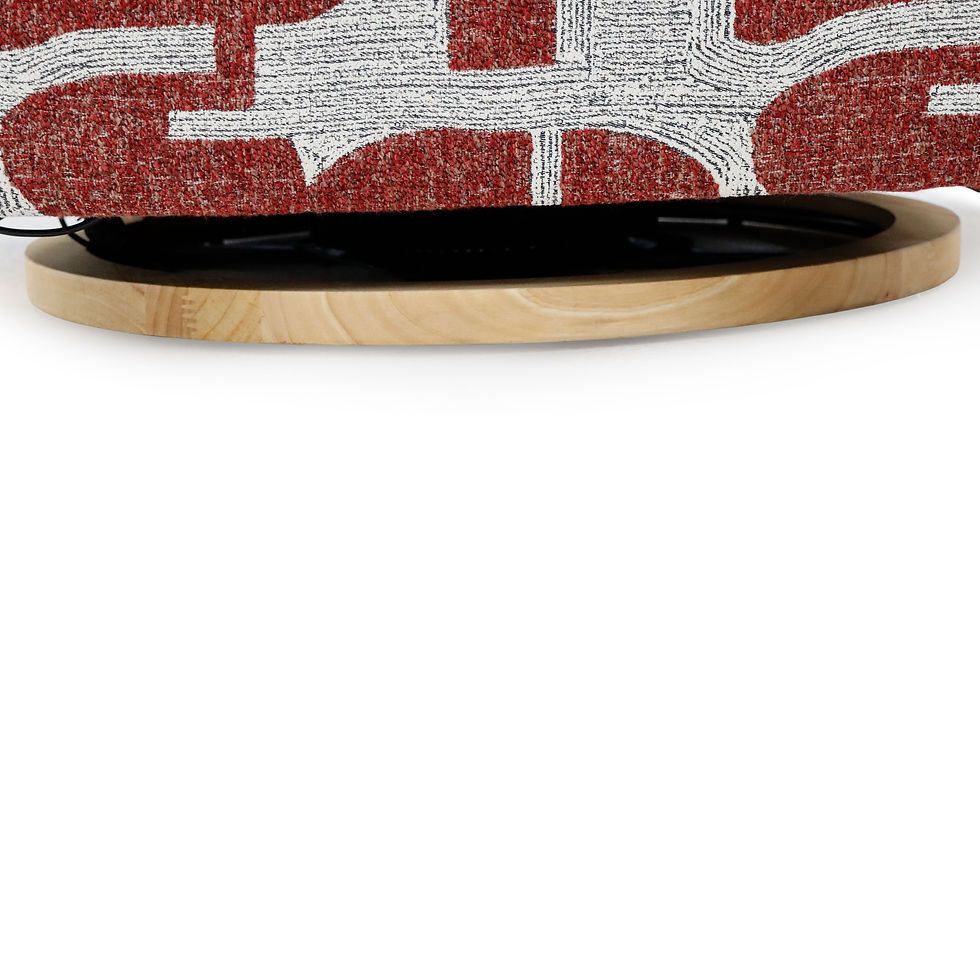 Thumbnail: Seville Electric Reclining Chair Red