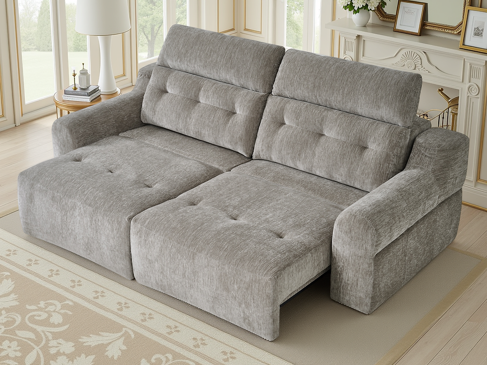 Thumbnail: Harrison Electric Sofa Grey