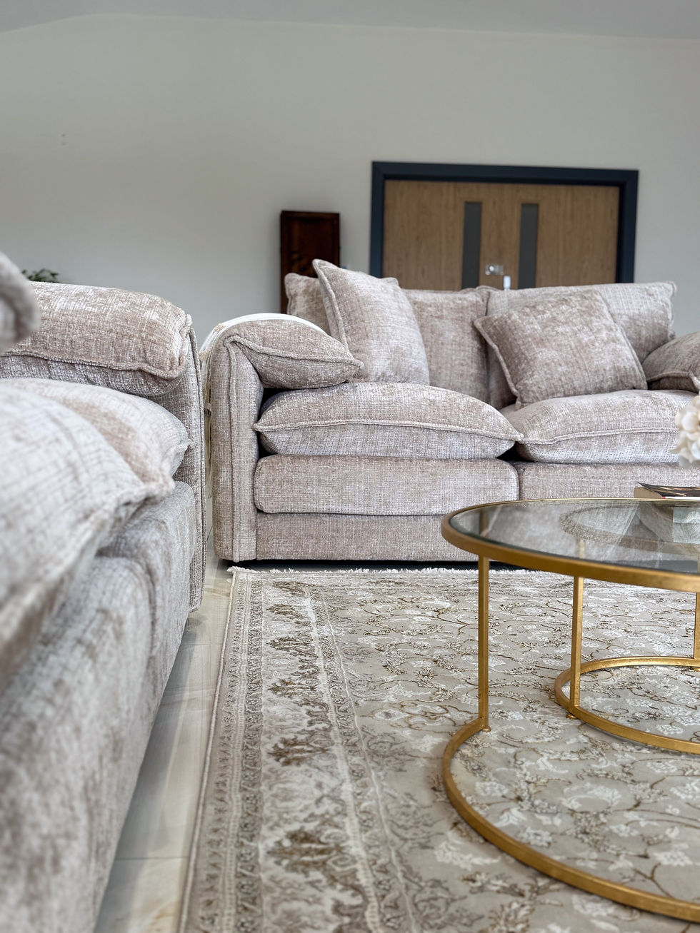 Thumbnail: Solaya Sofa Beige 3 Seater