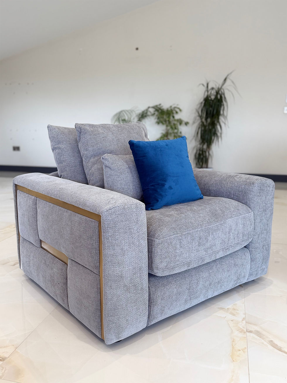 Thumbnail: Jupiter Sofa Grey Armchair