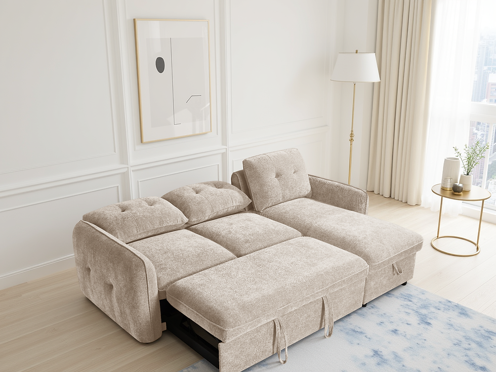 Moscow Sofabed Beige Universal Corner