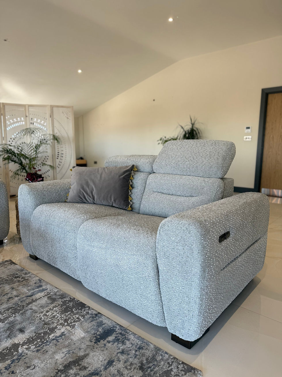 Thumbnail: Tokyo Electric Recliner Grey 2 Seater