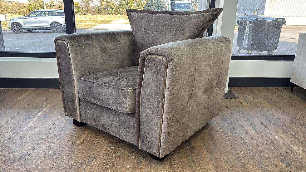 Serena Sofa Brown Armchair