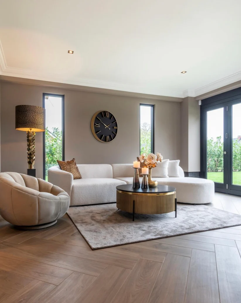 Brass Plated Colosseum Coffee Table