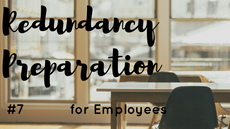 Redundancy Preparation: Money, Money, Money