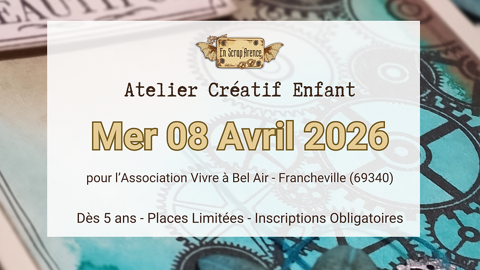 Atelier Créatif Enfant à Francheville (14h-16h)
