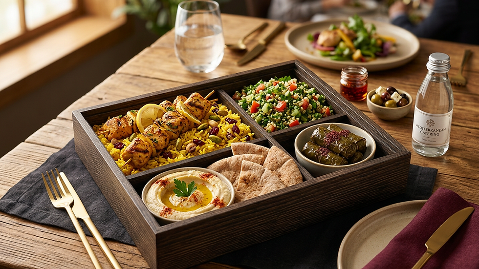 Tailored Corporate Lunch Box Options for Authentic Middle Eastern Flavours