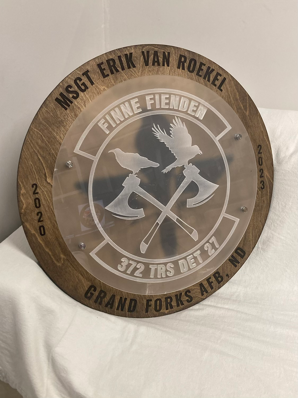 Thumbnail: Custom Military Going Away Plaque- Going Away Gift - Military Plaque