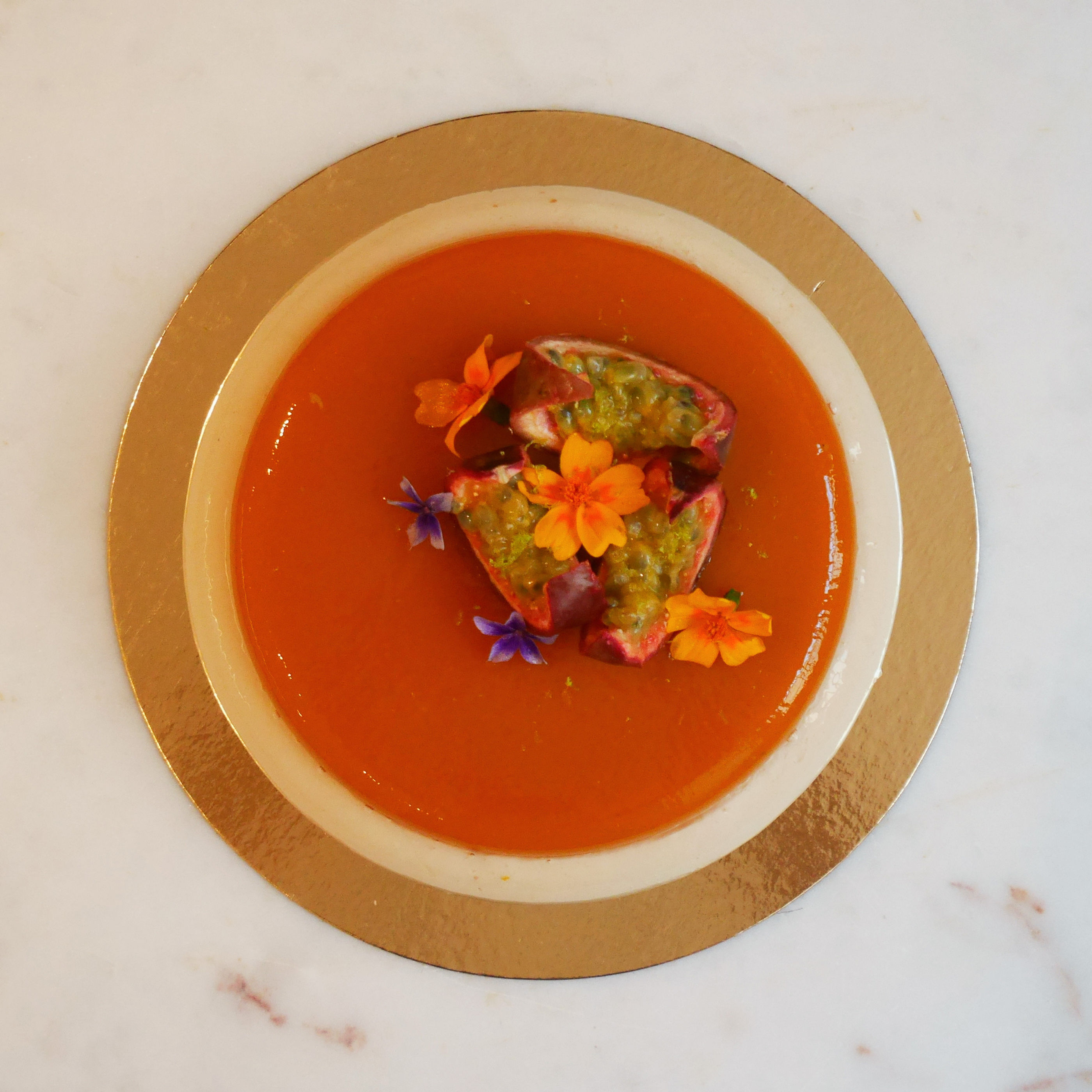 Entremet dulcey passion 6p