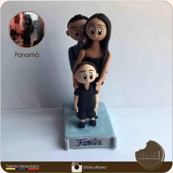 Thumbnail: Three folks Figurine