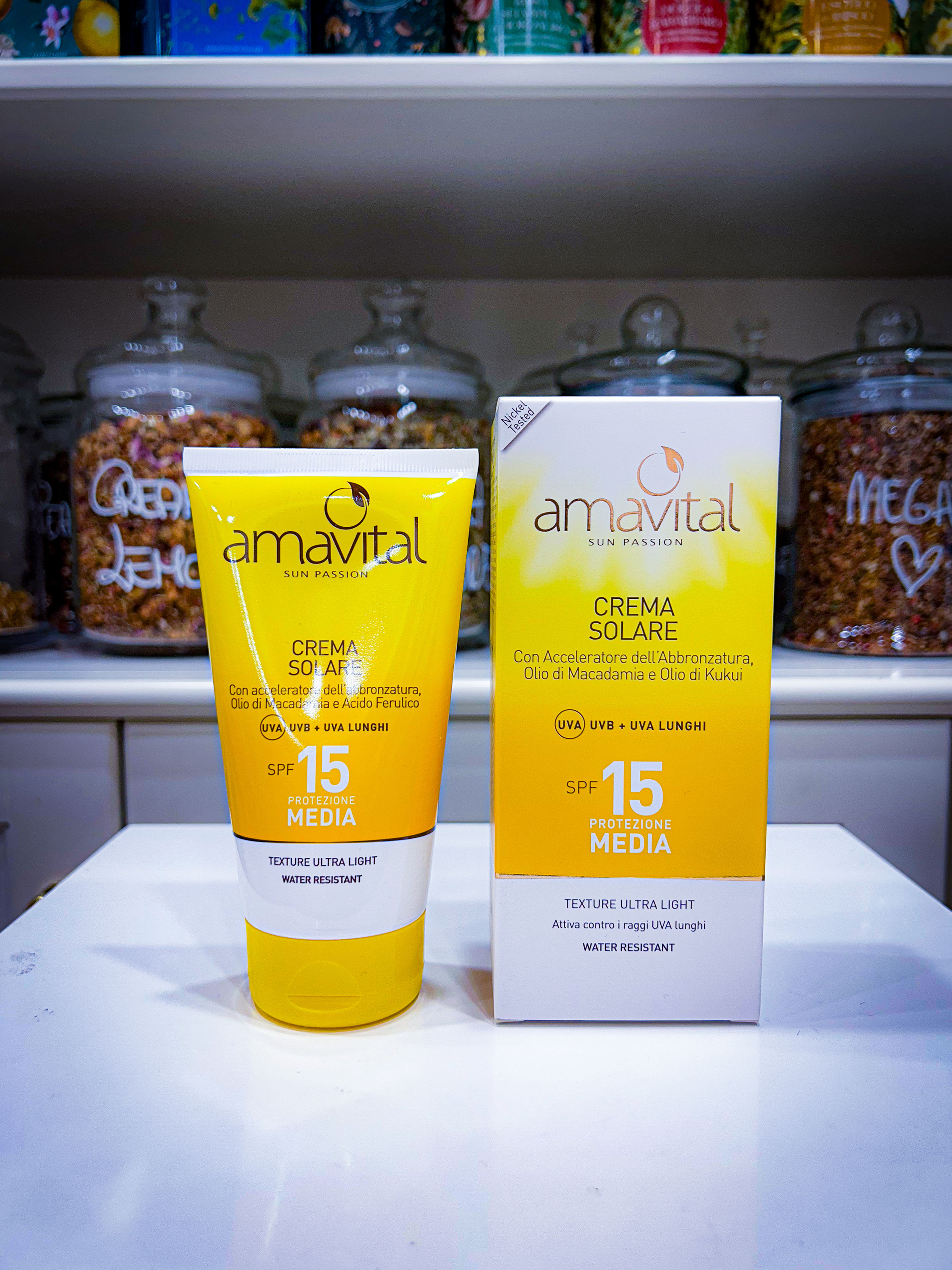 Crema solare SPF 15