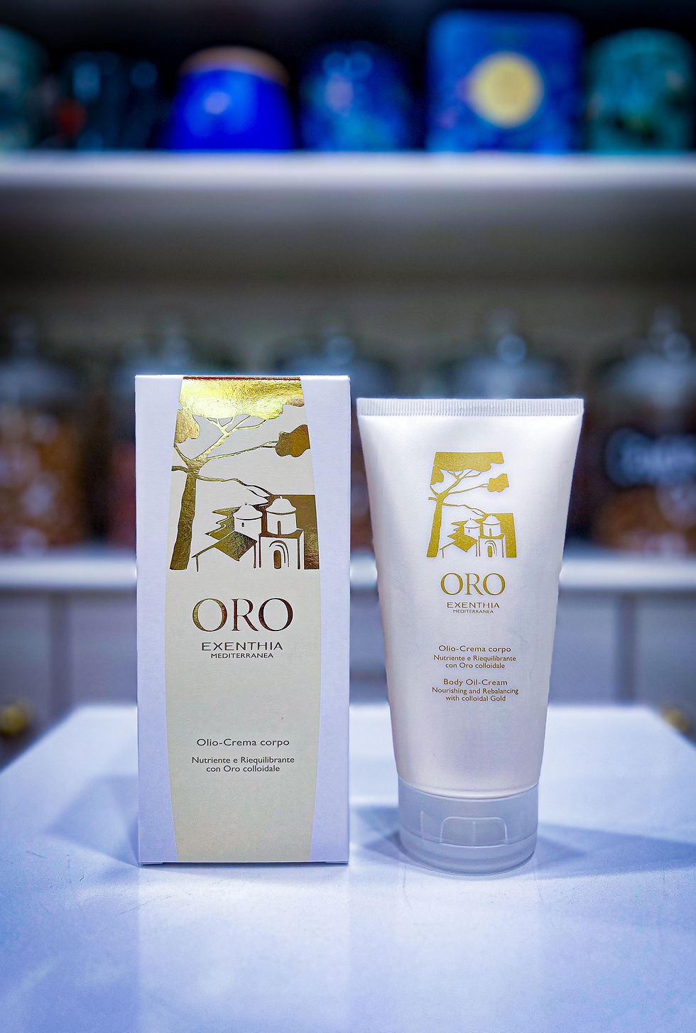 Oro Olio crema corpo