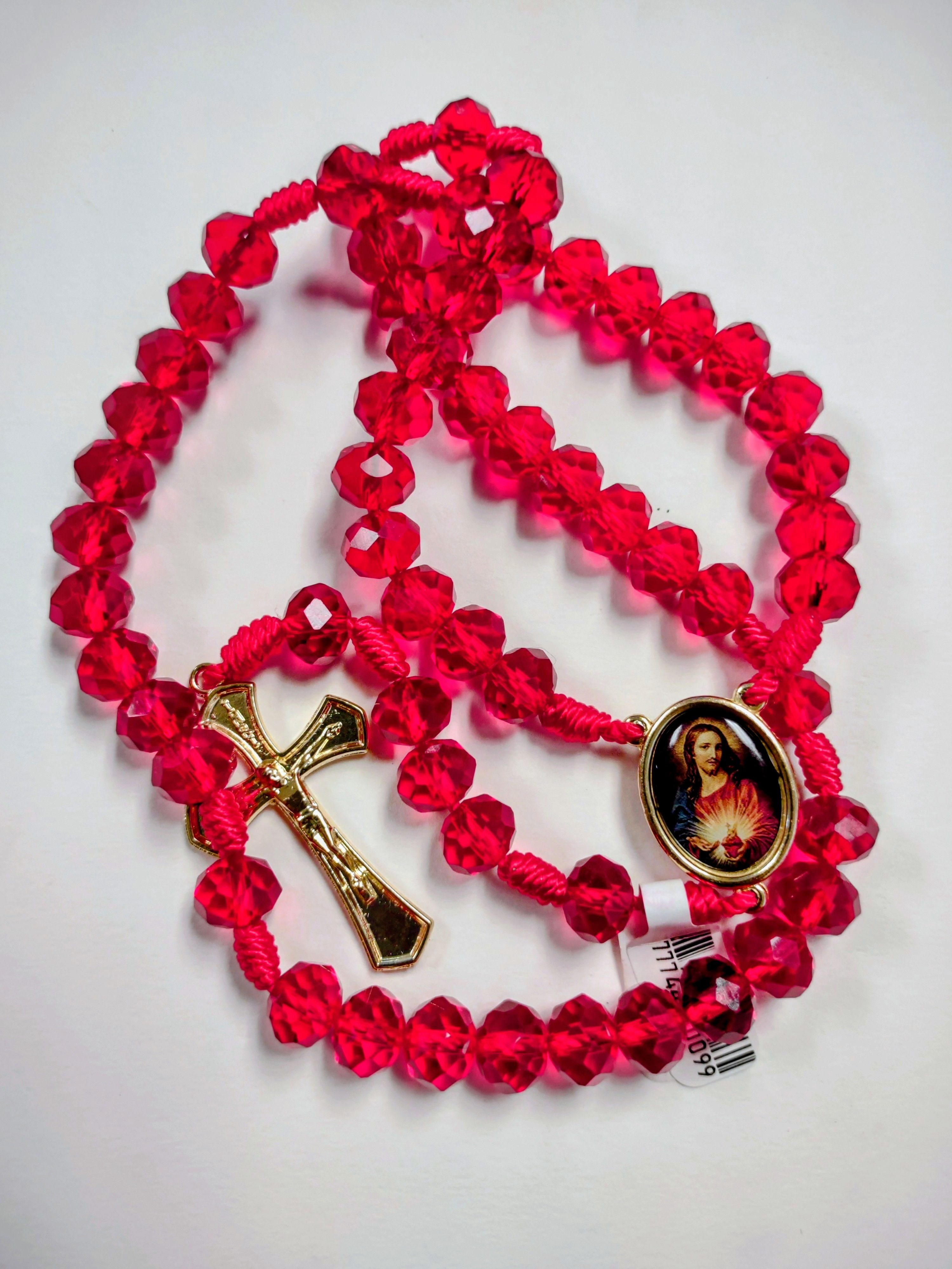 Rosario Rojo Sagrado Corazon SF