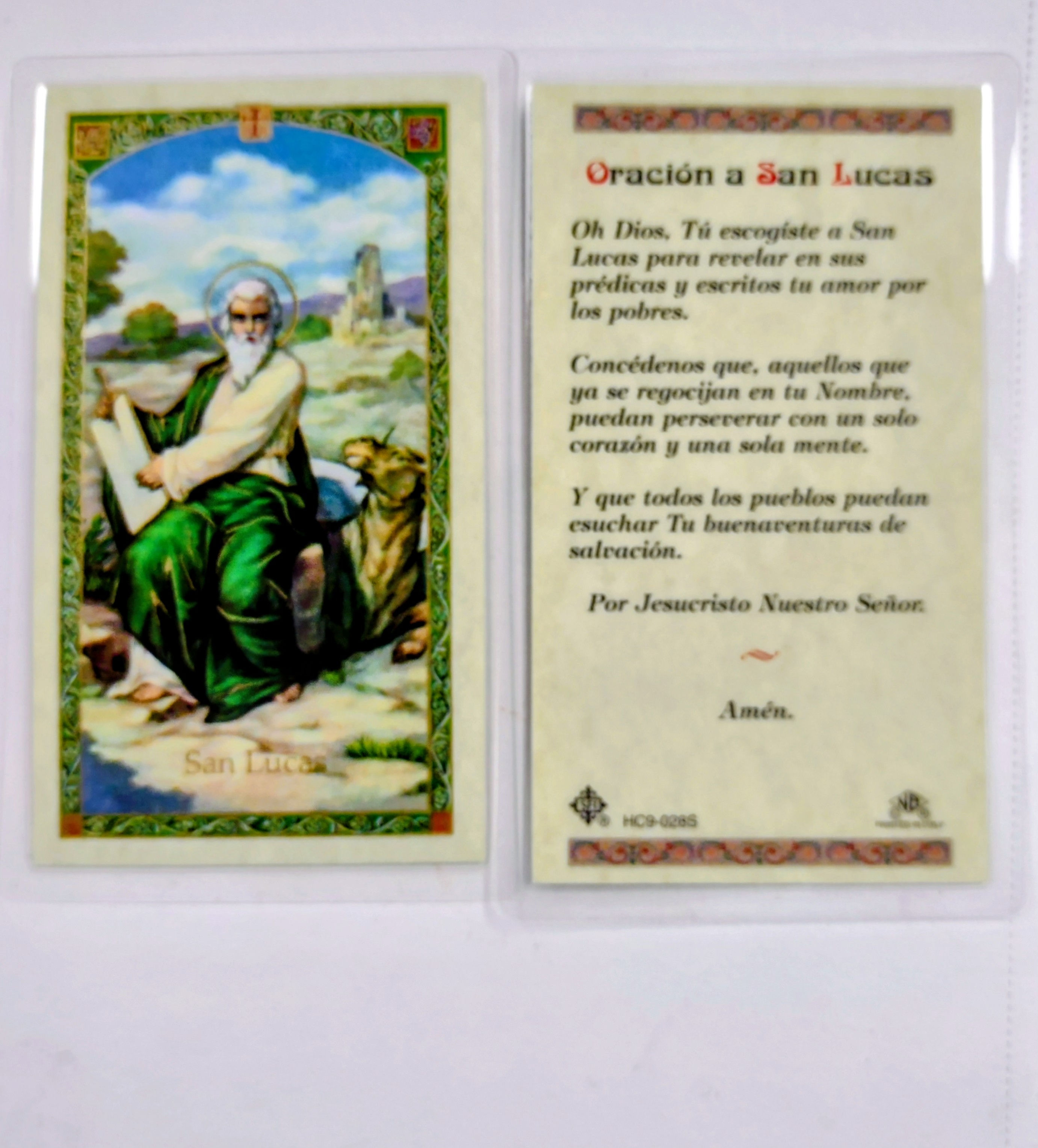 Oracion San Lucas