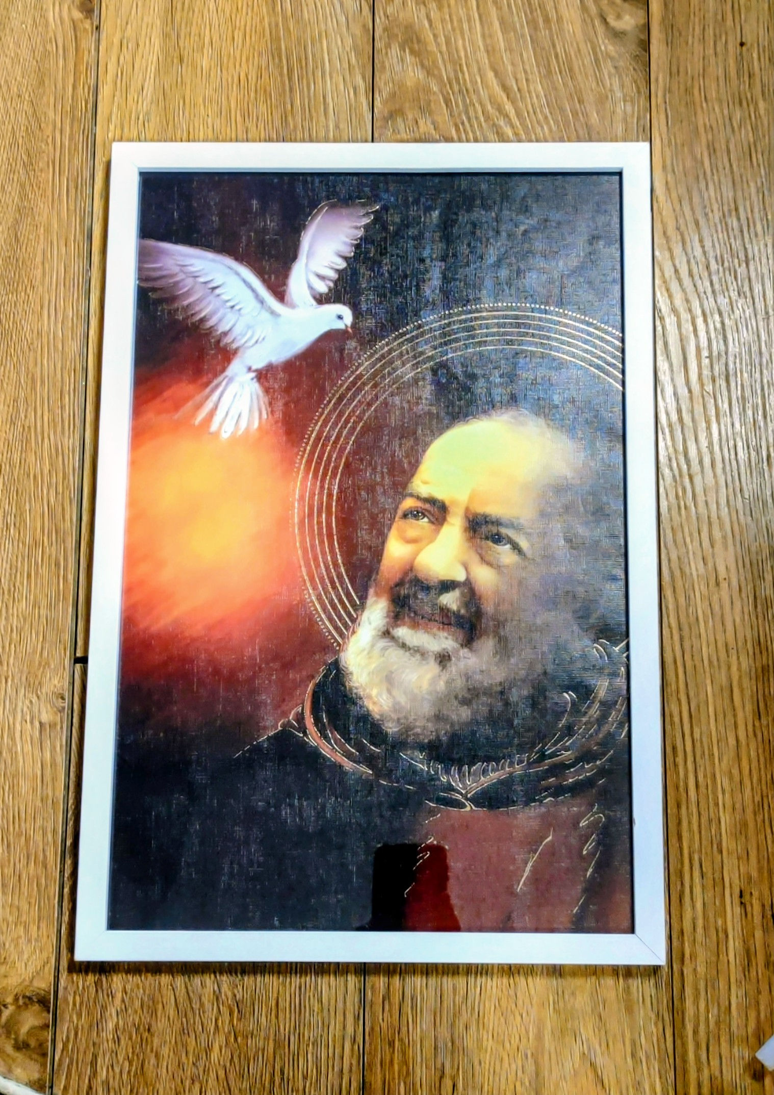 Padre Pio 13"x17" Cuadro