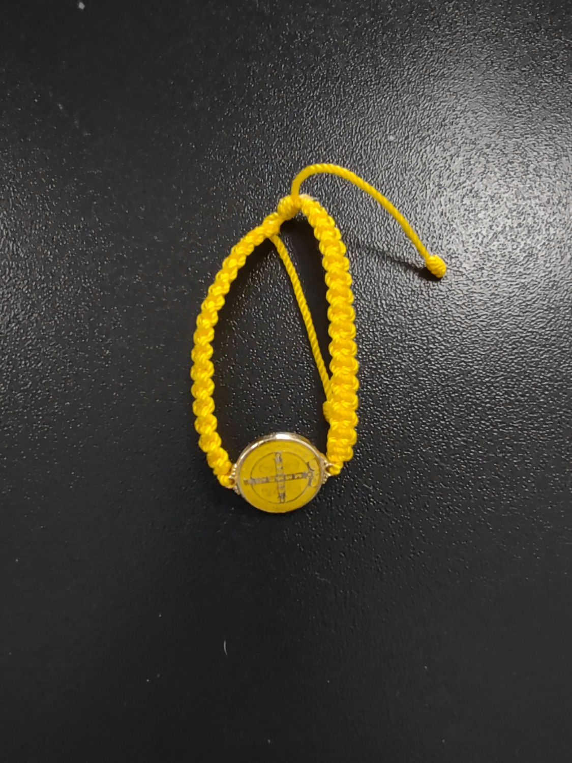 Pulsera San Benito Amarilla (M)