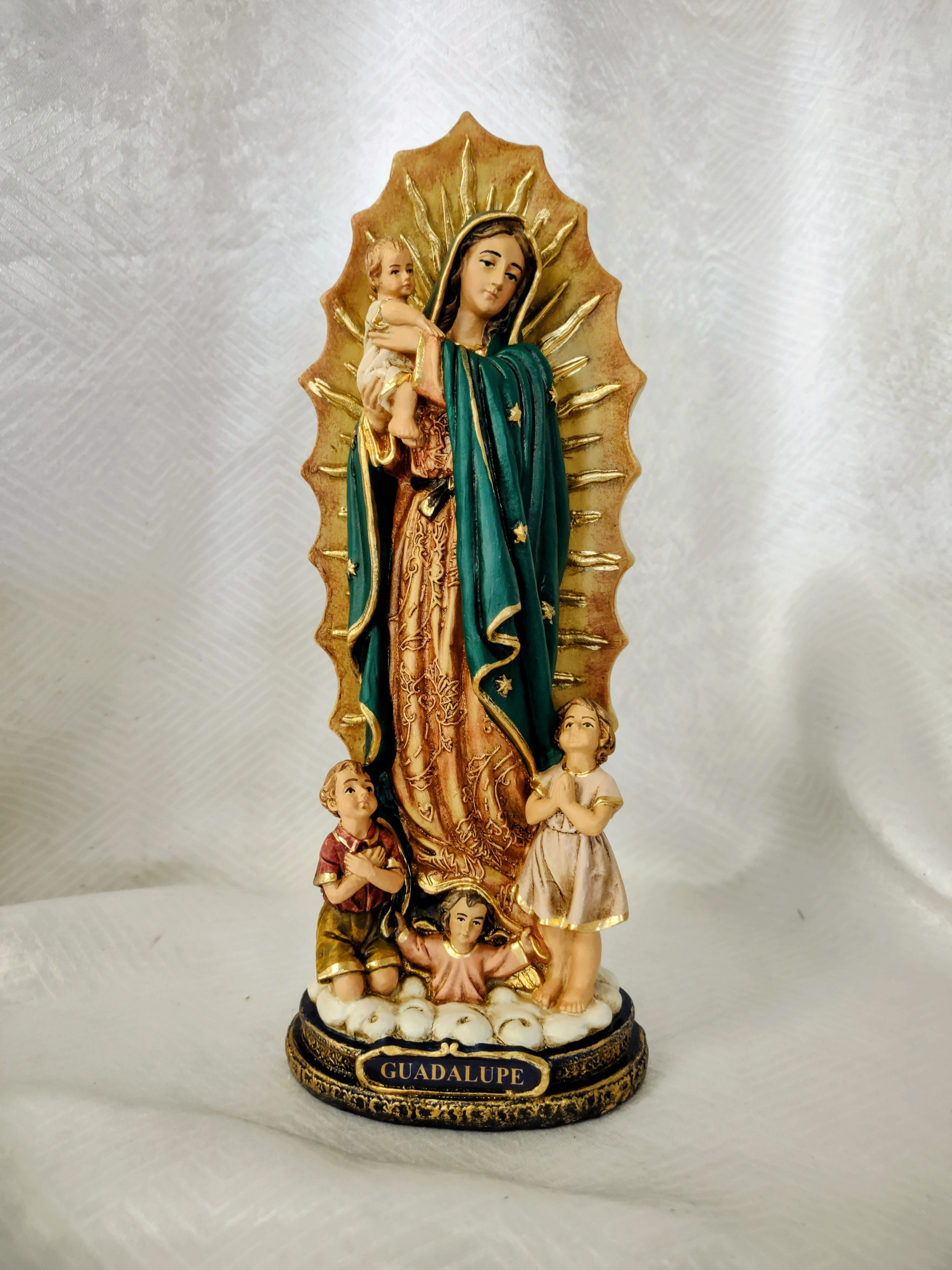 Virgen de Guadalupe 11"Liscano Niños