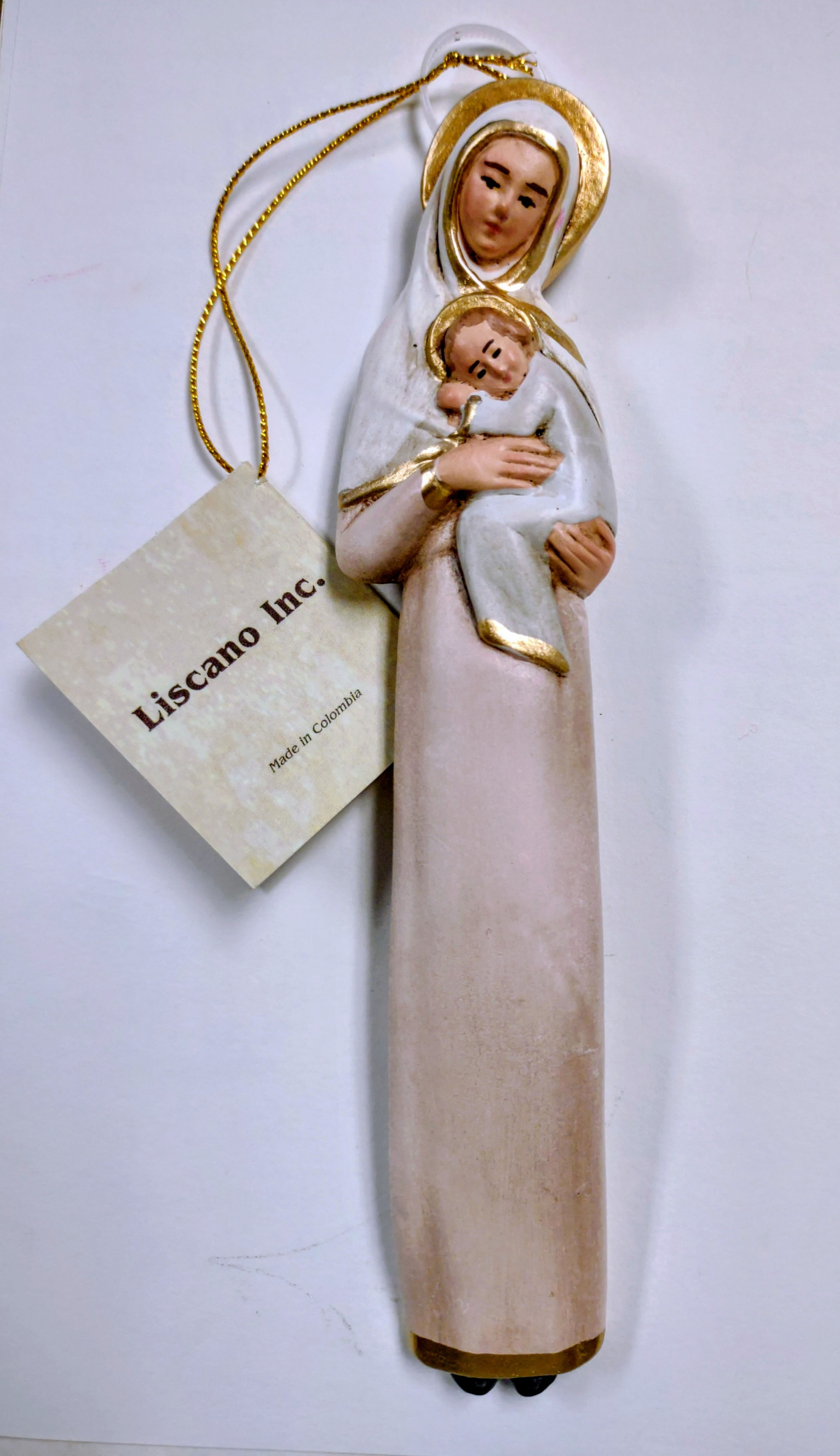 Virgen Rosa 7"Liscano