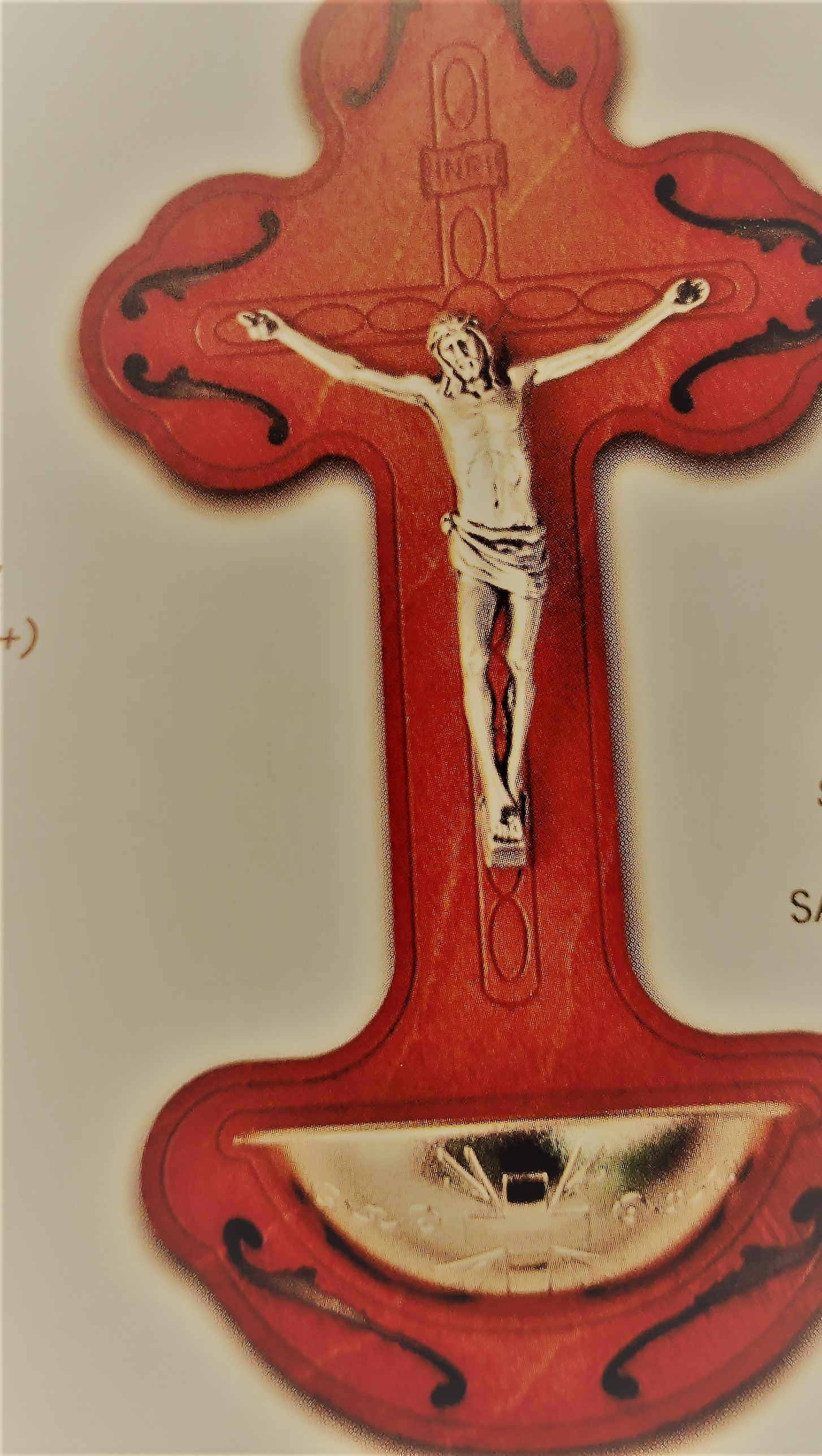 Fuente Cristo cafe con Plata 7.5"