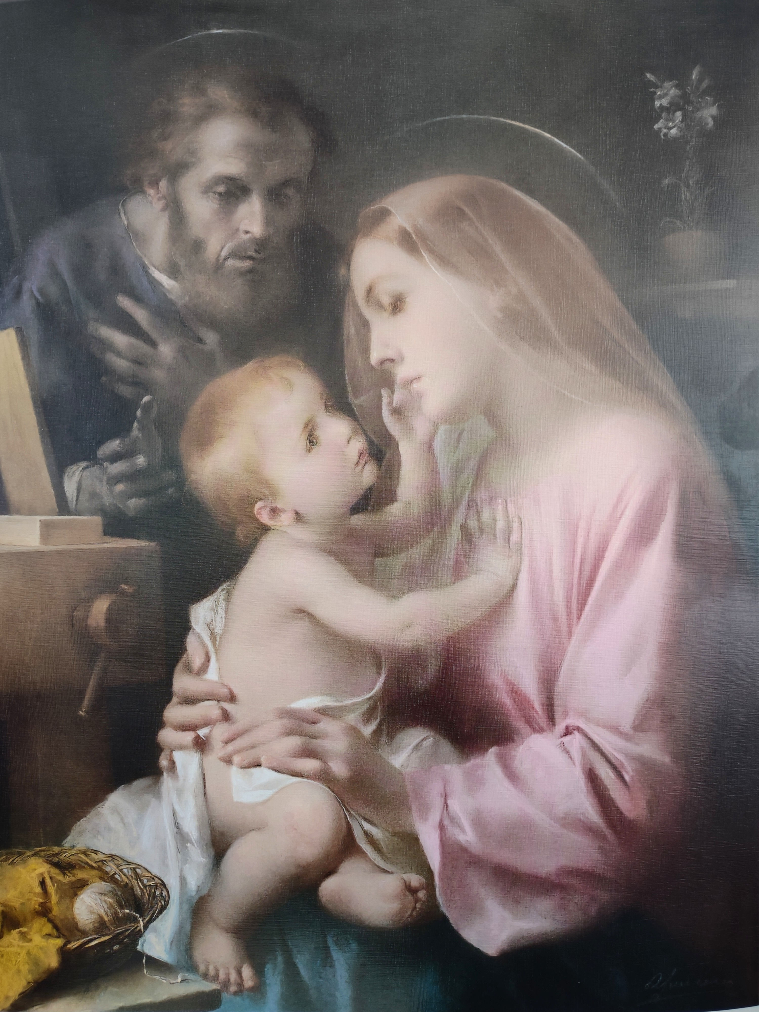 ISagrada Familia Cuadro 17.5X12"