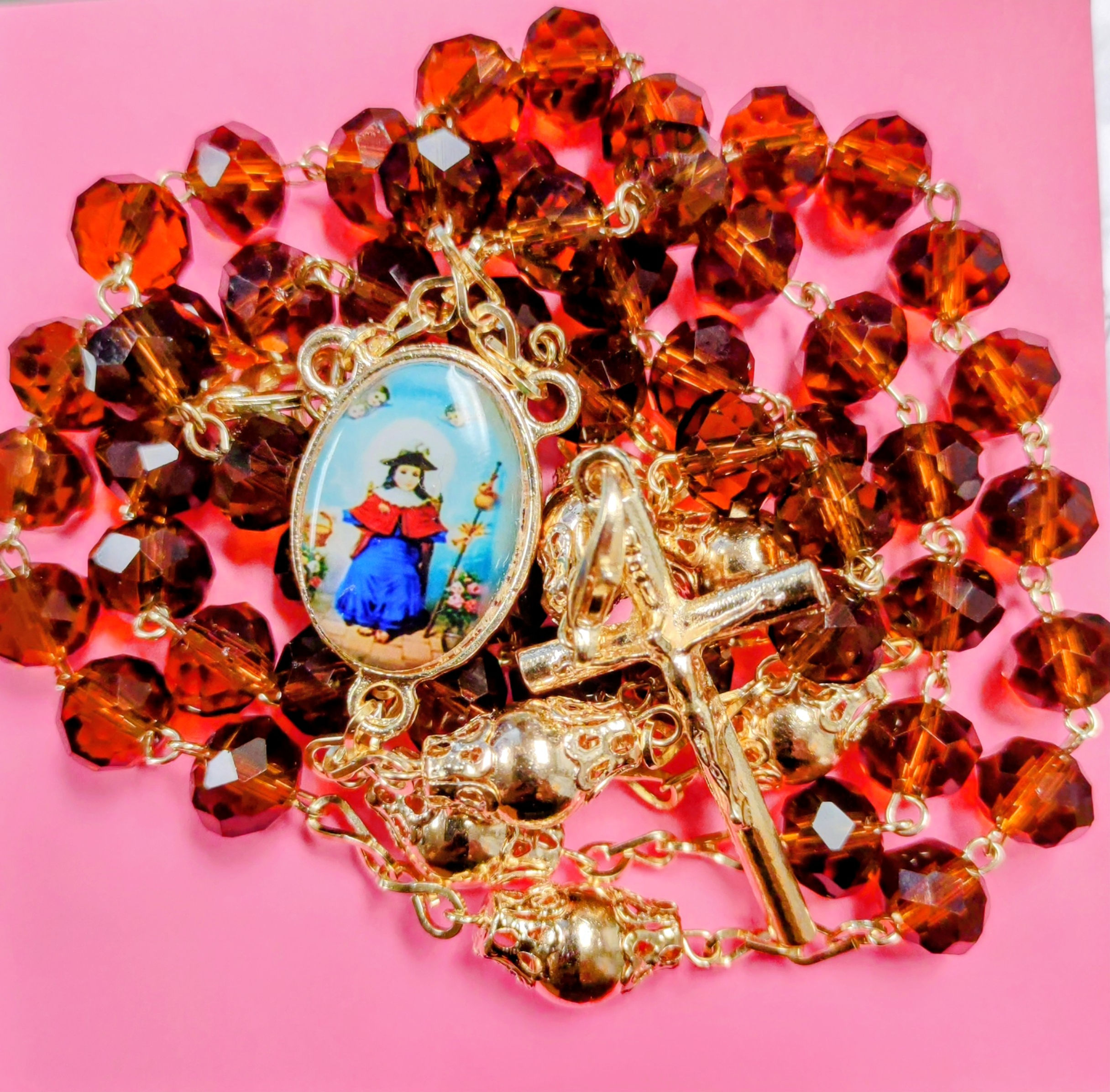Rosario Santo Niño de Atocha Cafe MX